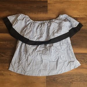 Off the shoulder blouse